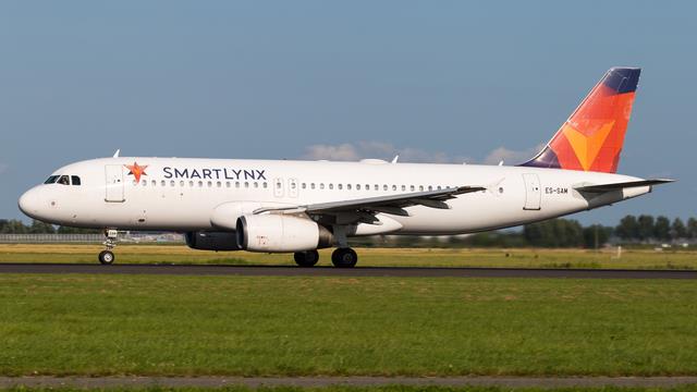 ES-SAM:Airbus A320-200:SmartLynx Airlines